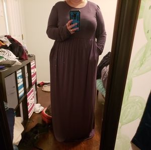 Zenana Outfitters Gray Dress Sz 2x